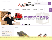 Tablet Screenshot of alltronix.pl